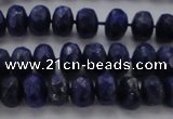 CNL1402 15.5 inches 4*6mm faceted rondelle lapis lazuli beads