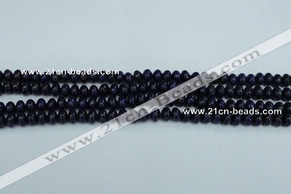 CNL1500 15.5 inches 4*6mm rondelle lapis lazuli beads wholesale