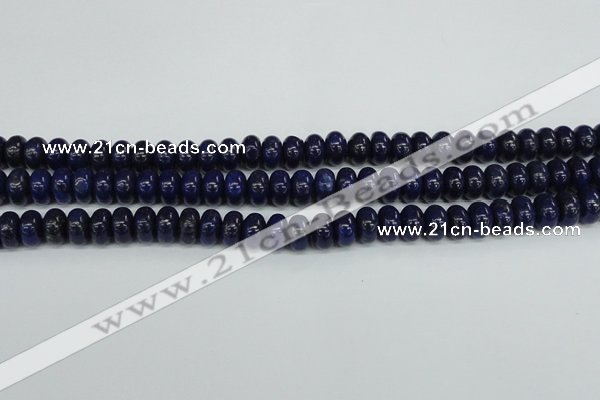 CNL1502 15.5 inches 6*10mm rondelle lapis lazuli beads wholesale