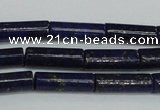 CNL1508 15.5 inches 4*12mm tube lapis lazuli beads wholesale