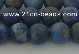 CNL1653 15.5 inches 10mm round matte lapis lazuli beads wholesale