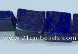 CNL1678 15.5 inches 11*11mm - 12*12mm square lapis lazuli beads