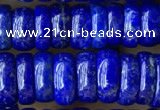 CNL1694 15.5 inches 3*8mm - 4*8mm rondelle lapis lazuli beads