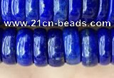 CNL1695 15.5 inches 3*9mm - 4*9mm rondelle lapis lazuli beads