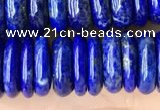 CNL1698 15.5 inches 3*10mm - 4*10mm rondelle lapis lazuli beads