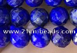 CNL1706 15.5 inches 6mm faceted round lapis lazuli beads