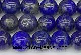 CNL1726 15 inches 6mm round lapis lazuli beads