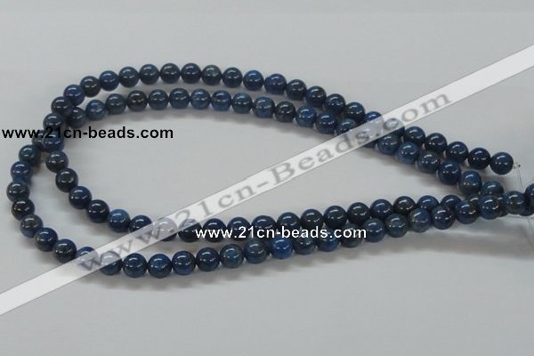 CNL208 15.5 inches 8mm round natural lapis lazuli beads wholesale