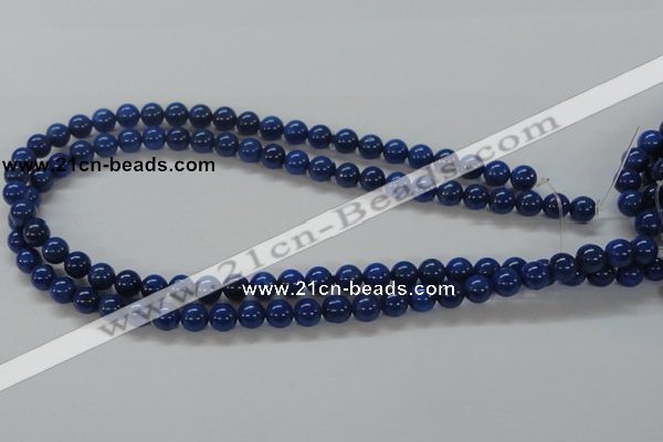 CNL211 15.5 inches 8mm round AA grade natural lapis lazuli beads