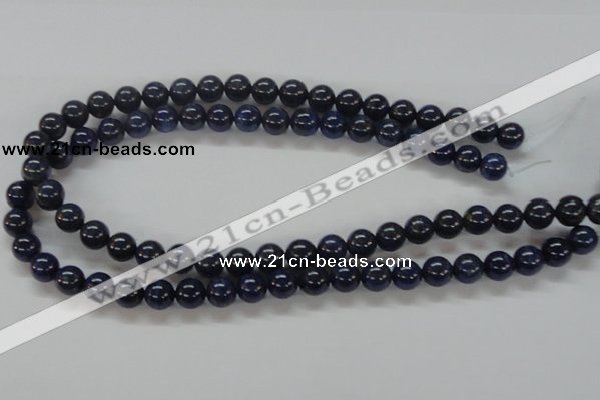 CNL214 15.5 inches 10mm round natural lapis lazuli beads wholesale