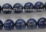 CNL218 15.5 inches 12mm round natural lapis lazuli beads wholesale