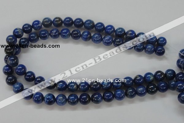 CNL219 15.5 inches 12mm round natural lapis lazuli beads wholesale