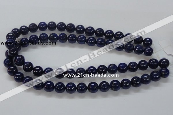 CNL226 15.5 inches 12mm round AAA grade natural lapis lazuli beads