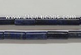 CNL236 15.5 inches 5*12 column natural lapis lazuli beads wholesale