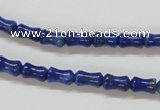 CNL237 15.5 inches 5*7mm bamboo shape natural lapis lazuli beads wholesale