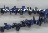 CNL244 15.5 inches 3*10mm chip natural lapis lazuli beads wholesale