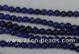 CNL400 15.5 inches 3mm round natural lapis lazuli gemstone beads