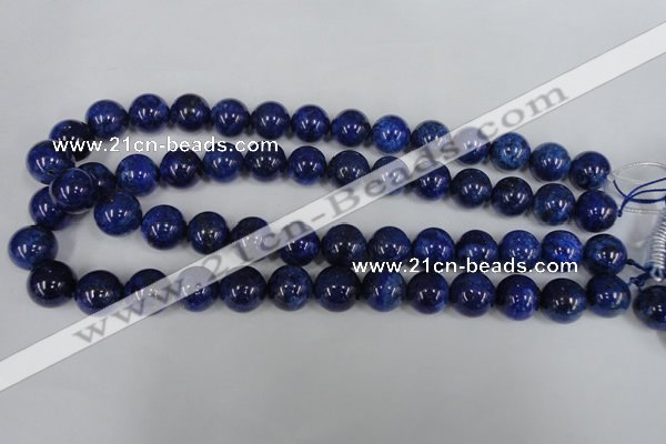 CNL407 15.5 inches 14mm round natural lapis lazuli gemstone beads