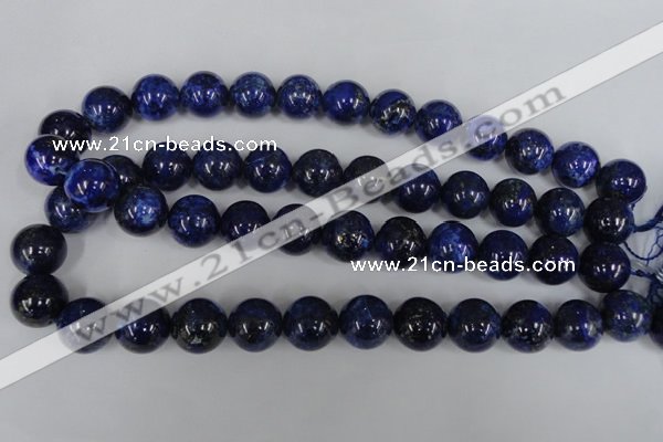 CNL408 15.5 inches 16mm round natural lapis lazuli gemstone beads