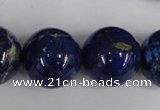 CNL410 15.5 inches 20mm round natural lapis lazuli gemstone beads