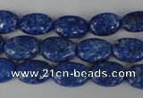 CNL480 15.5 inches 9*13mm oval natural lapis lazuli gemstone beads