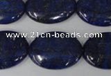 CNL485 15.5 inches 18*25mm oval natural lapis lazuli gemstone beads