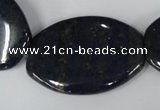 CNL487 15.5 inches 25*35mm oval natural lapis lazuli gemstone beads