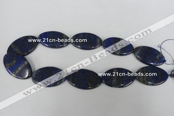 CNL497 15.5 inches 25*40mm marquise natural lapis lazuli gemstone beads