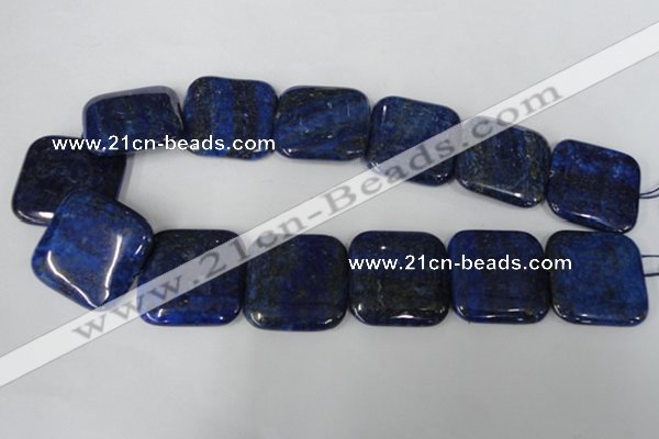 CNL518 15.5 inches 30*30mm square natural lapis lazuli gemstone beads