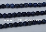 CNL601 15.5 inches 6mm faceted round natural lapis lazuli gemstone beads