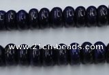 CNL612 15.5 inches 6*10mm rondelle natural lapis lazuli gemstone beads