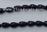 CNL615 15.5 inches 6*10mm teardrop natural lapis lazuli gemstone beads