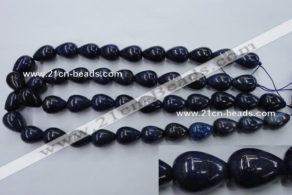 CNL618 15.5 inches 13*18mm teardrop natural lapis lazuli gemstone beads