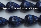 CNL619 15.5 inches 15*20mm teardrop natural lapis lazuli gemstone beads