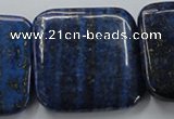 CNL685 15.5 inches 40*40mm square natural lapis lazuli beads