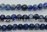 CNL711 15.5 inches 4mm round natural lapis lazuli gemstone beads