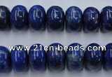 CNL725 15.5 inches 9*15mm rondelle natural lapis lazuli gemstone beads