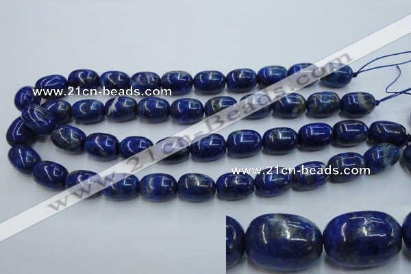 CNL728 15.5 inches 13*18mm nuggets natural lapis lazuli gemstone beads