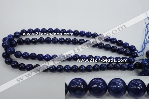 CNL853 15.5 inches 10mm round natural lapis lazuli gemstone beads