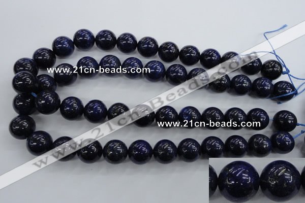 CNL856 15.5 inches 16mm round natural lapis lazuli gemstone beads