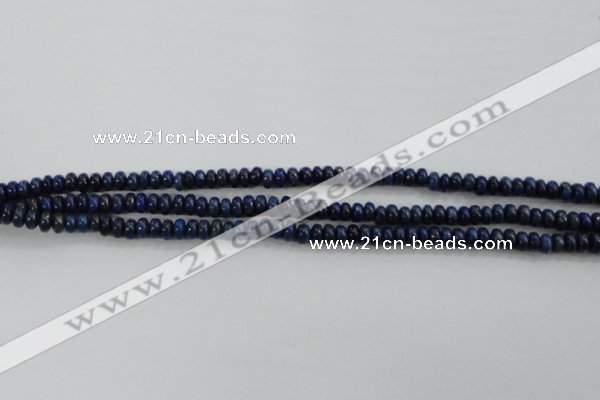 CNL860 15.5 inches 2*4mm rondelle natural lapis lazuli gemstone beads