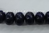 CNL865 15.5 inches 10*14mm rondelle natural lapis lazuli gemstone beads