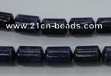 CNL883 15.5 inches 9*12mm tube natural lapis lazuli gemstone beads