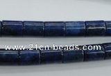 CNL886 15.5 inches 8*10mm tube natural lapis lazuli gemstone beads