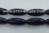 CNL893 15.5 inches 8*20mm rice natural lapis lazuli gemstone beads