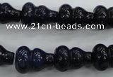 CNL916 15.5 inches 12*16mm calabash natural lapis lazuli beads