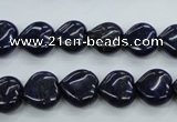 CNL932 15.5 inches 12*12mm heart natural lapis lazuli gemstone beads