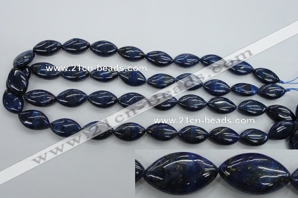 CNL952 15.5 inches 12*20mm marquise natural lapis lazuli gemstone beads