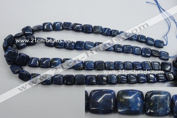 CNL962 15.5 inches 12*12mm square natural lapis lazuli gemstone beads