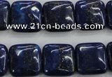 CNL964 15.5 inches 16*16mm square natural lapis lazuli gemstone beads